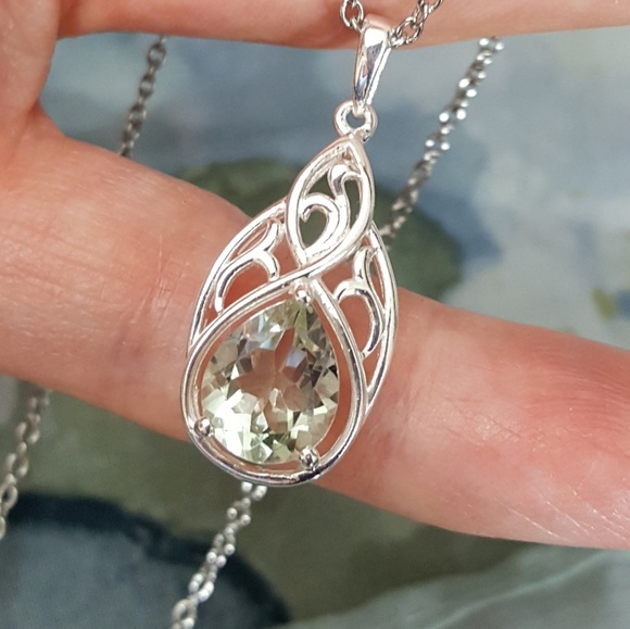 Jewelry - Brazilian Green Amethyst Pendant